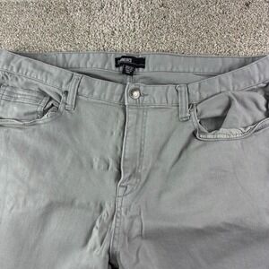 Commerce Gray Stretch PantsStraight Leg Casual Comfort Mens 38x32